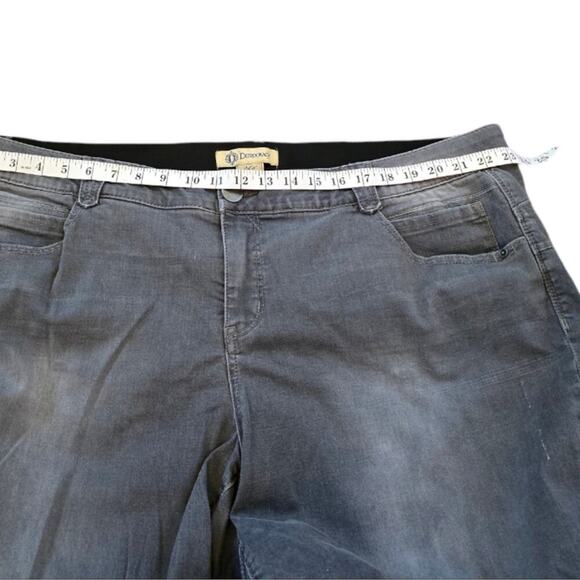 Democracy Absolution Grey Ankle‎ Skinny Jeans Plus Size 24 - Picture 9 of 11